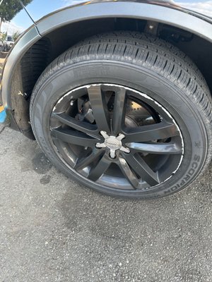 i'm trying to get my rims repaired due to road rash