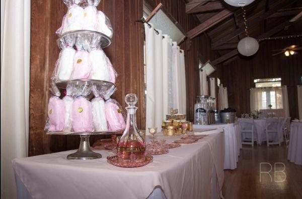 Cotton Candy & stand from South Bay Party Rentals