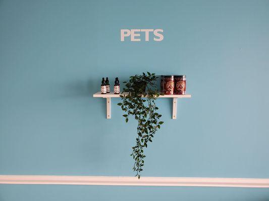 We also carry pet products