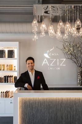 Creative Director, owner, Casa Aziz Salon