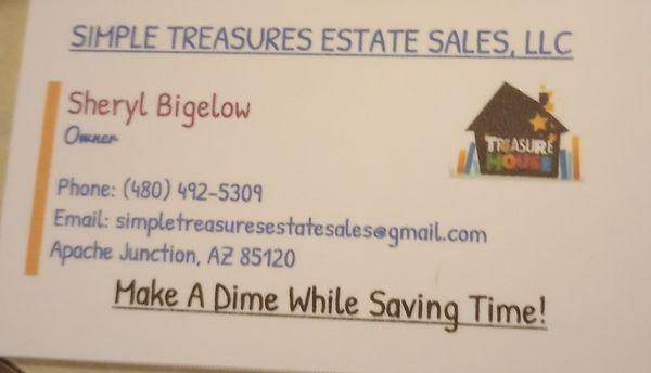 Estate sale company meeting your needs.