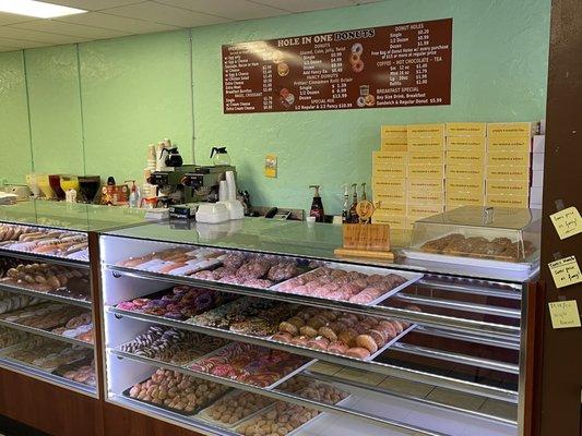 Interior of Hole in One Donuts