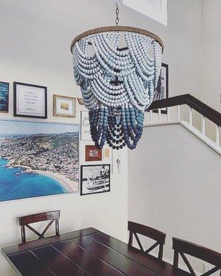 Small job we did in San Clemente, this fixture is gorgeous!