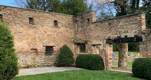 Historical stone restoration service Montgomery County, PA