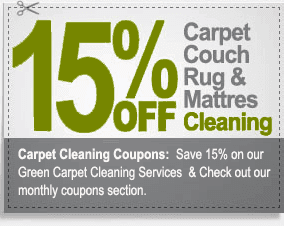 Our Steam Cleaning Prices with 15% OFF Special