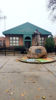 Vietnam Veterans Memorial Community Center (12/07/22). #PershingFieldPark #JerseyCity #NewJersey #Park