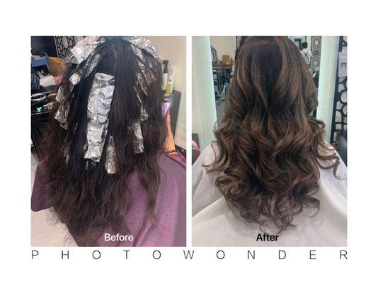 Ombre color by Jenny DM 646.591.5060