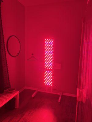 Red Light Therapy before your Sauna session!  Book the combo today!!