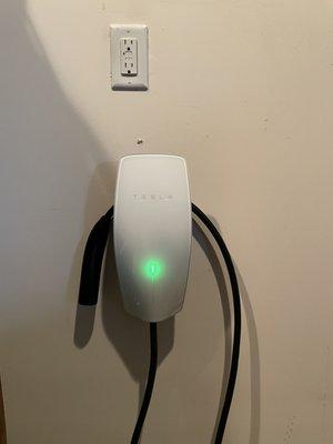 Telsa charger installation