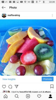 Fresh fruit always