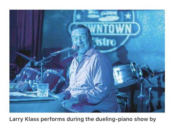 Larry Klass of the dueling piano show. Article from the Sun Sentinel.  www.AmazingMusicians.com