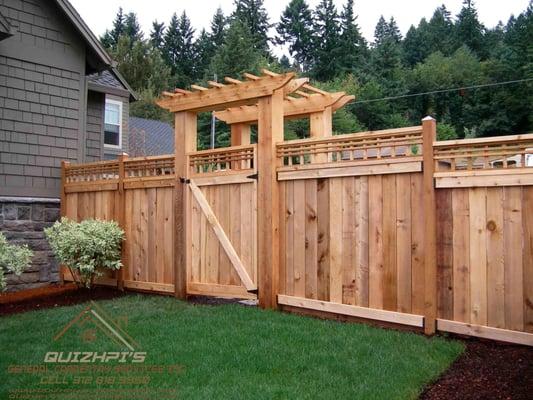 And this Project we used .The Cedar Wood  
 And we can do any style  of the best way