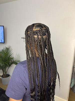 Knotless braids