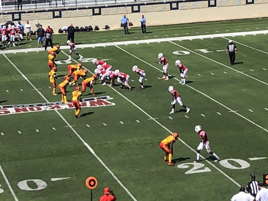 9/14/19. Shreveport, Louisiana. Independence Stadium. Battle On The Border IX. Bucks vs. Zachary High School (LA) Broncos.