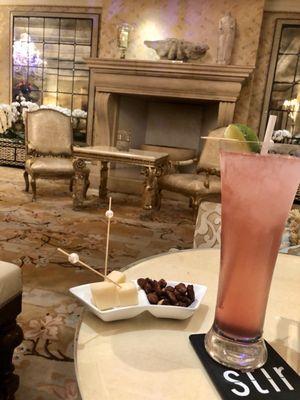 Honey Deuce- grey goose, chambord, Lemonade / Eau Palm Beach Resort & Spa - Manalapan FL