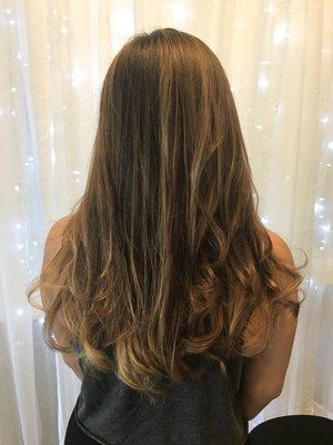 Balayage French Hair Painting