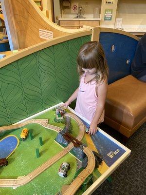 Train table