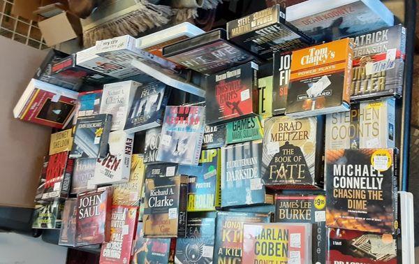 We Overstocked with 100's of Used Audio Books For Sale