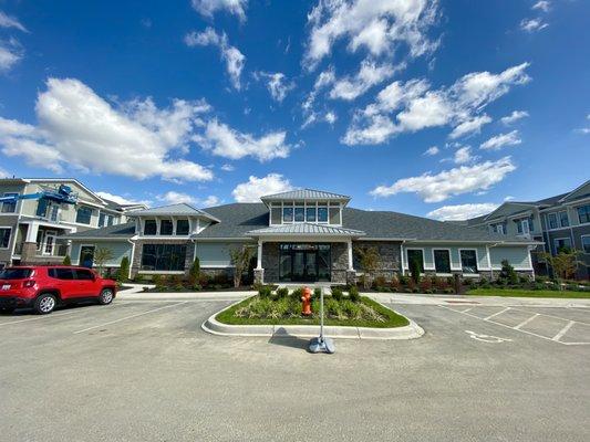 Clubhouse- Front View