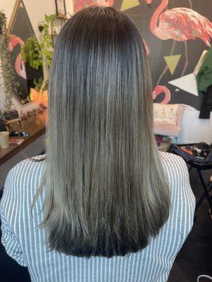 Fresh ash highlights by Sarah!