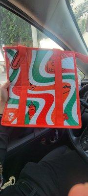 Got a nice 7 eleven bag only $5 to keep my items hot or cold