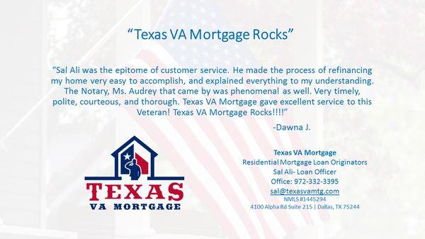 We specialize in our rates and our service. To stay transparent through the entire mortgage process is our goal.