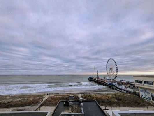 View from the second floor