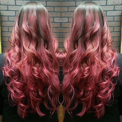 This look in particular is created by Phyxx Salons own Color Specialist Randi.