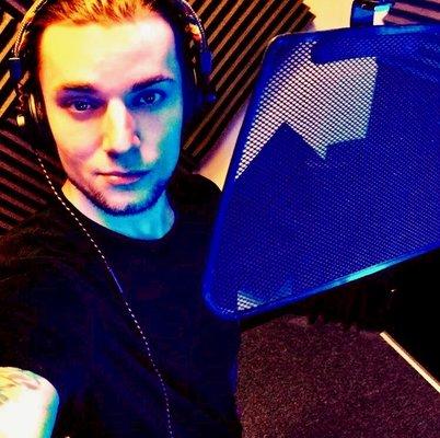 Alex Costova tracking vocals for his new single!