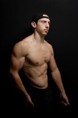 Personal trainer portrait shot