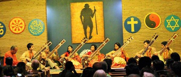 Sitar Niketan Student Ensemble  at Memorial Center Tribute program - 2015