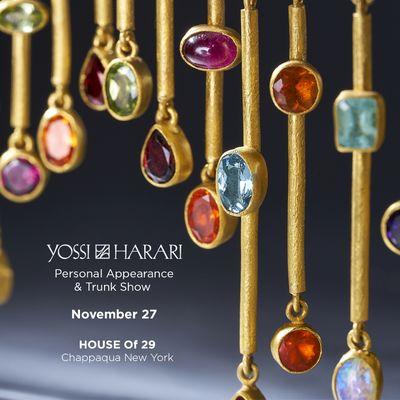 Yossi Harari Trunk Show and personal appearance 11/27/17