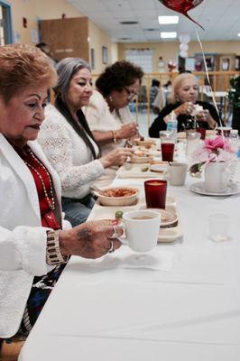 Menudo, coffee and friends calls for a GREAT DAY!