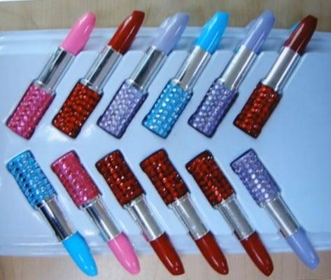 Bling Bling/Crystal/Jewelled/Stone studded LIPSTICK PEN,
 OEM is welcome
 Wholesale/Export,Factory supply 
 yiwupen@gmail.com