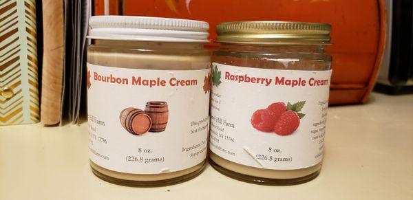 Maple cream flavors