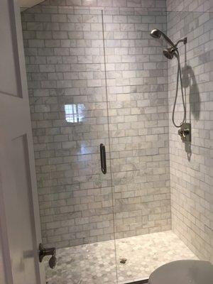 Shower glass