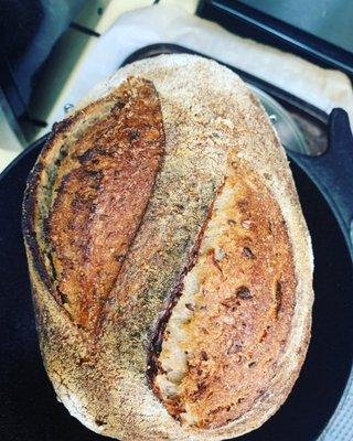 Multigrain sourdough