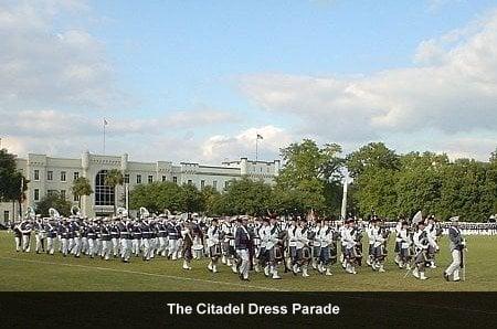 The Citadel Dress Parade