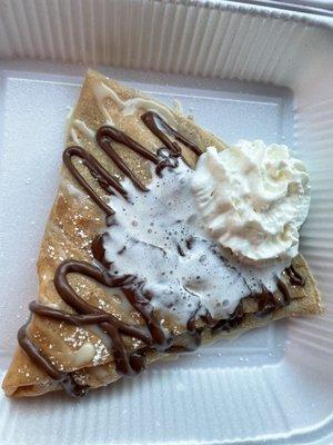 Crepe w/Banana y Nutella