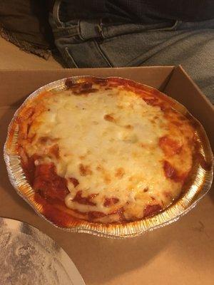 Baked Ziti. Not much flavor