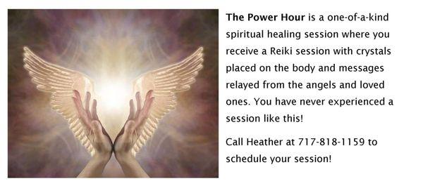 Power Hour is an incredible session!   Schedule yours now.