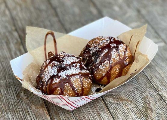 Deep fried Oreos (seasonal to summer)