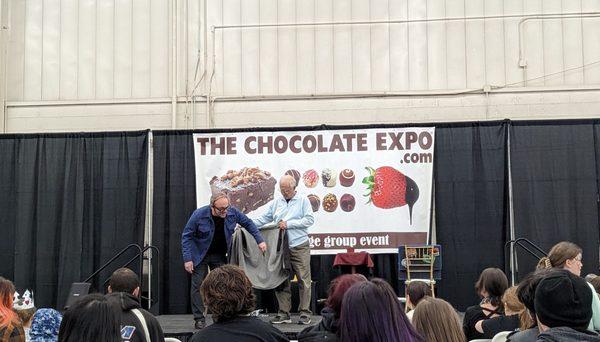 Chocolate expo 2023 - magician's stage