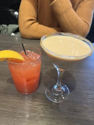 Rum punch & pumpkin pie martini