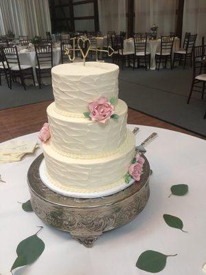 Textured Wedding Cake