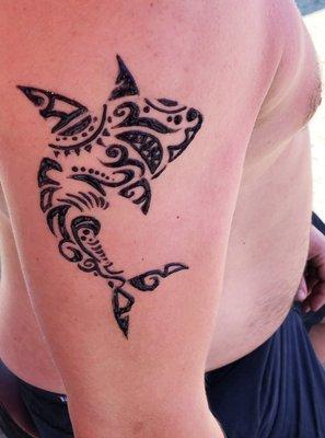 tribal shark