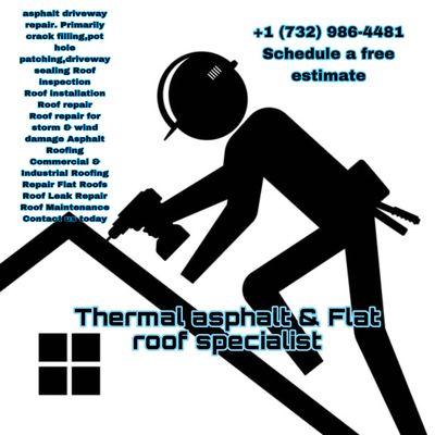 Give us a call for a free detailed estimate 
We specialize in commercial and residential 
Roofing  + sealcoating