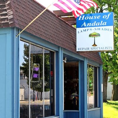 House of Andala is your one-stop location for lighting products, repair services and custom-made lamps.