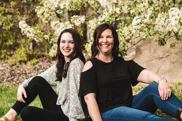 Lynnette, owner and founder (right), and daughter Julia, marketing director (left)