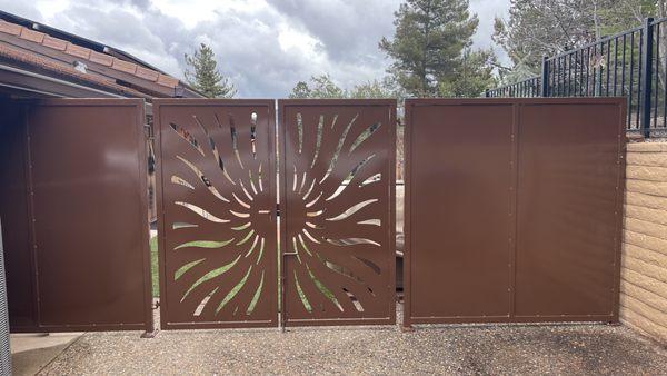 Great Plasma Cut design by Jeff at Bob's Welding in Sedona